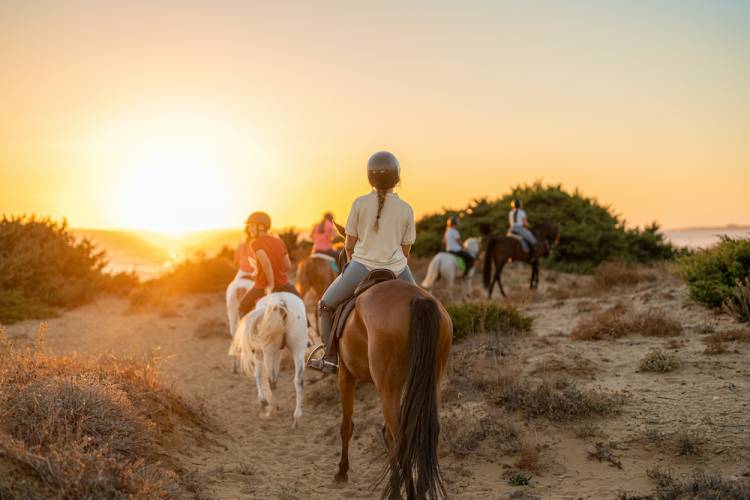 horseback riding on Hatteras Island